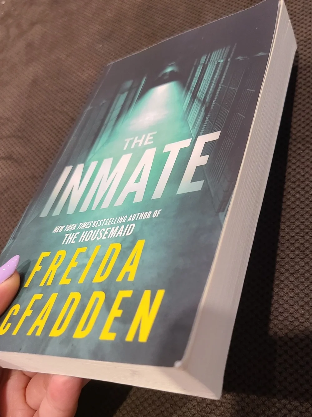 The Inmate by Freida McFadden Book